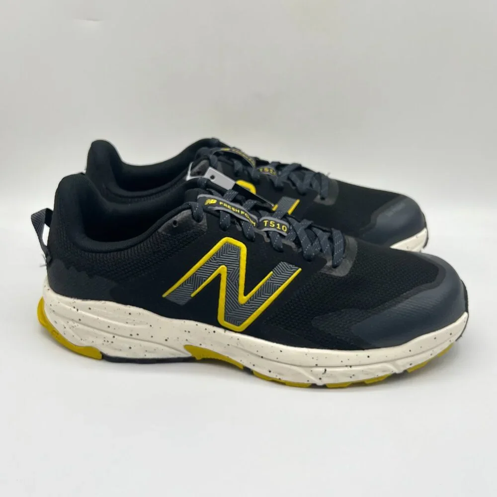 New Balance Mens‎ Size 11 MT510CL6 Black Yellow Sneakers Shoes